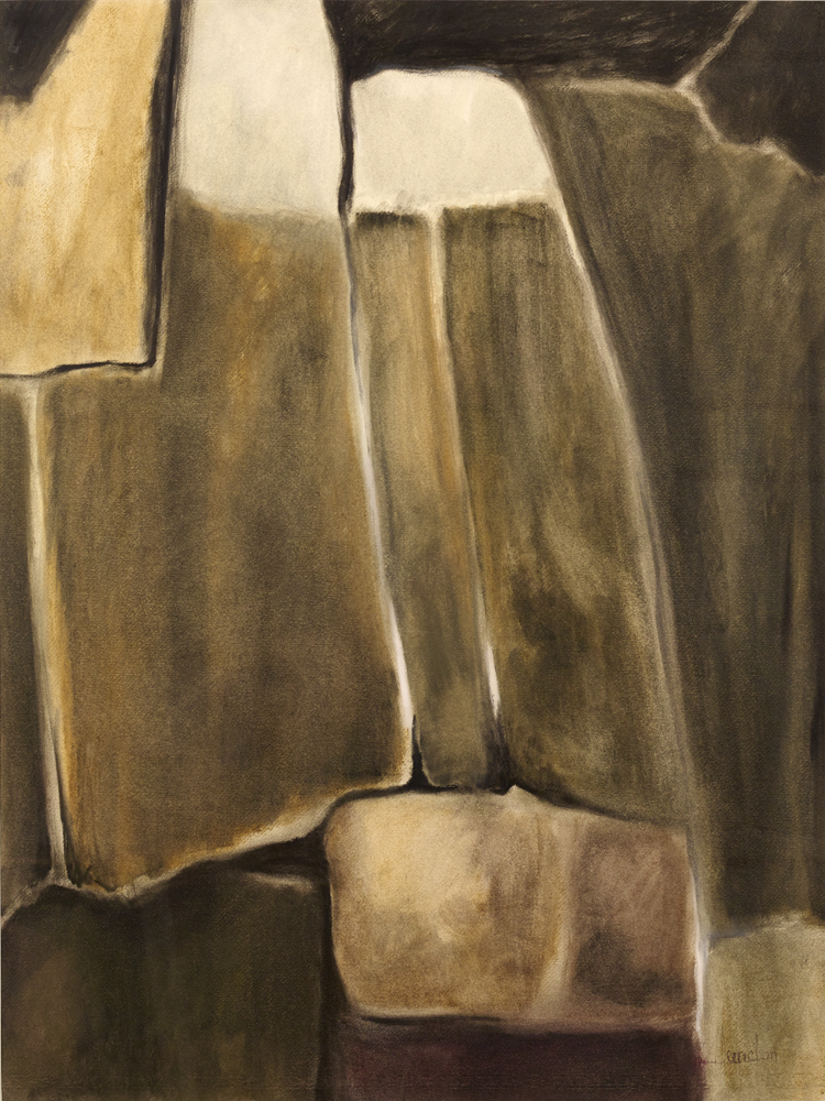 Abstrait noir&blanc - Jumeaux1 62x78 300€