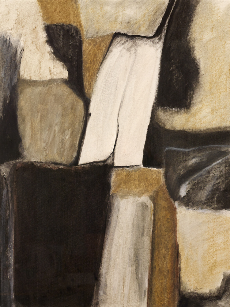 Abstrait noir&blanc - Jumeaux1 62x78 300€